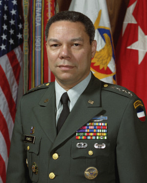2001- Colin L. Powell, First African-American Secretary of State