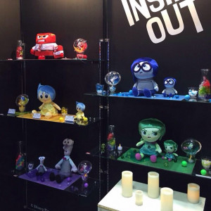 :Inside Out merch on display at an expo in Japan #disney ...