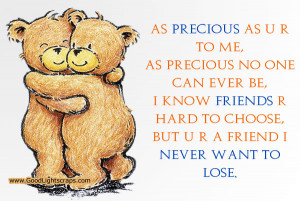 Cartoon Teddy Bear Hug