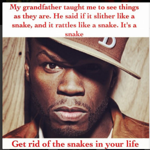 Rapper 50 Cent Calls Baby Mama And Son, Marquise Jackson 'Snakes ...