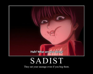 Gintama, I've developed a sadist personalty in the past few yrs. Good ...