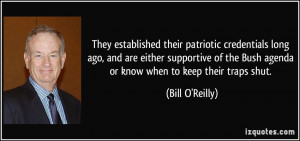 They established their patriotic credentials long ago, and are either ...