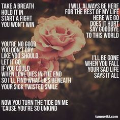 ... , your sad life says it all. 