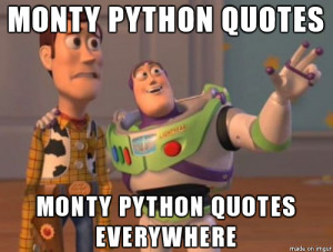 And Now For Something Completely Different...