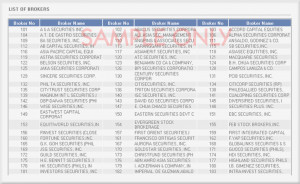 philippine stock exchange quotes