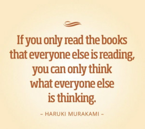 Haruki Murakami quote :)