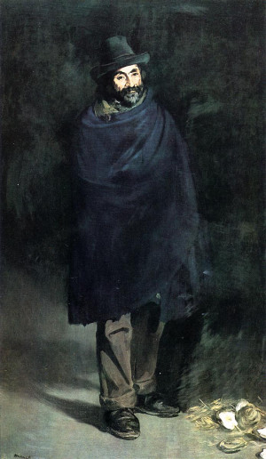 Edouard Manet Paintings, The Philosopher – 1865 – 1867