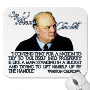 Winston Churchill Quote on Taxation