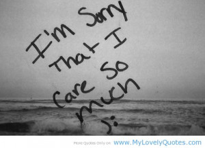 Sorry That I Fare So Much - Sorry Quote
