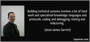 ... protocols, coding and debugging, testing and refactoring. - Jesse