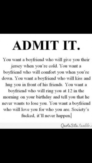 Admit It.