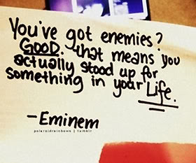 Fake Friends Quotes about Enemies