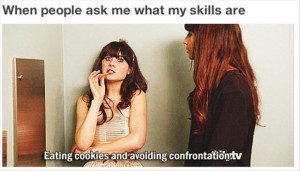 Cookies and avoiding confrontation