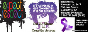 Domestic Violence Awareness Cover Comments