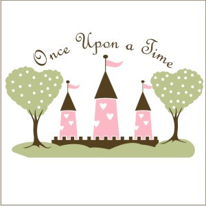 Fairy Tale Princess Castle Decal | Vinyl Stencil-princess room, castle ...