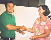 garden club scholarship winner