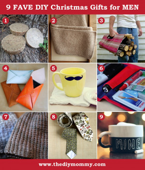 Handmade Christmas: DIY Gifts for Men. Manly soap, a scarf, firewood ...