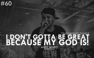 andy mineo quotes