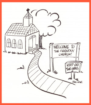 Funny Church Cartoons Cartoon-church. humorous 0
