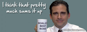 Michael Scott Worlds Best Boss