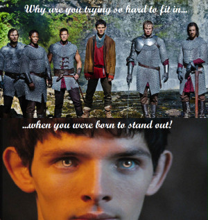 Born to stand out - Merlin by FreakyFangirl97 on deviantART