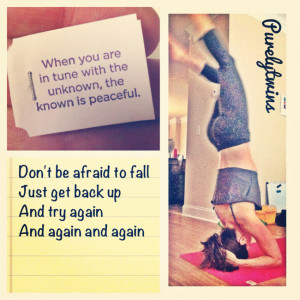 get back up and try again