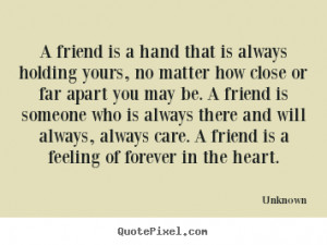 Best Friends Holding Hands Quotes a friend is a hand that is