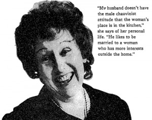 ... of Jean Stapleton and the day Edith Bunker took on the bank: Karen
