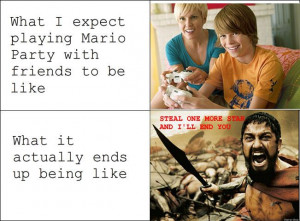 What I expect playing mario party with friends to be like – vs what ...