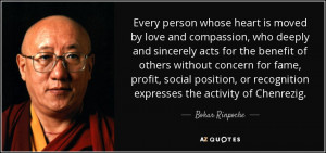 Bokar Rinpoche Quotes
