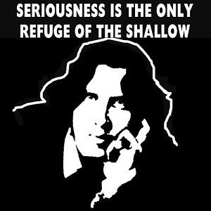... -Homage-T-Shirt-Seriousness-Refuge-Of-The-Shallow-Funny-True-Quote