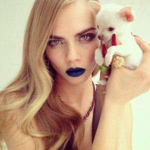 cara delevigne by nick knight in pussycat, pussycat