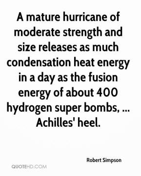 ... fusion energy of about 400 hydrogen super bombs, ... Achilles' heel