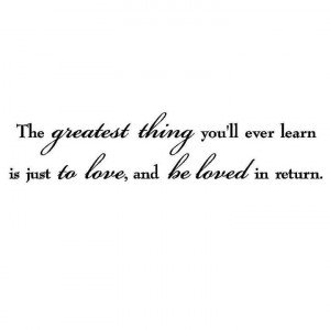 The greatest thing you