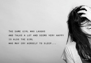 ... very happy is the girl who may cry herself | FOLLOW BEST LOVE QUOTES
