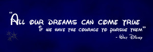 disney movie quotes about dreams