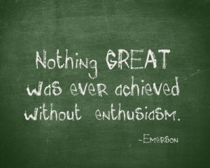 Motivational Wallpaper on Enthusiasm : Quote on Enthusiasm