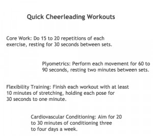 Cheer Quotes For Teams Cheerleading workouts