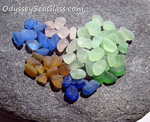 ... celebrate the occasion with wine and sweet SEA GLASS. 