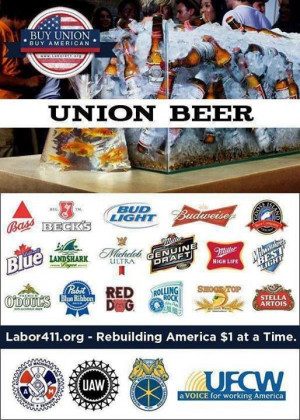 With warm weather here, enjoy a UNION-made beer when you get a thirst ...