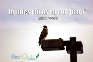 Injuries put us on our guard”