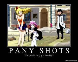 Fairy Tail Panty Shot Funny by Onikage108