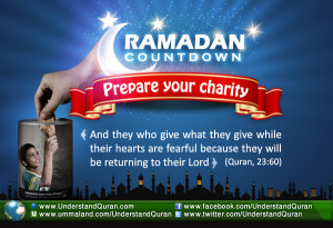 ... Quran Academy > Articles > Ramadan Countdown: Prepare Your Charity