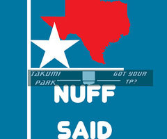 Texas nuff said texas pride texas art living room by TakumiPark