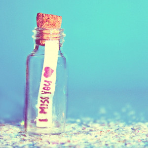 Collection of Message in a bottle pictures with love quotes