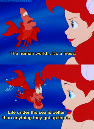Little mermaid movie quotes wallpapers