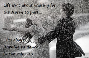 It can't rain forever :)