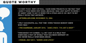 jane lynch acting career quotes