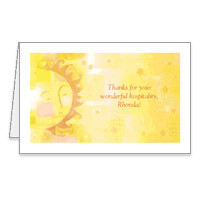 Wonderful Hospitality Printable Thank You for the Hospitality Cards