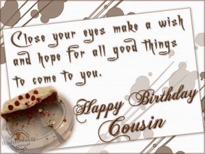 This Free Birthday Clipart Cousin Quotes is available only for ...